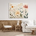 thumbnail image 2 of Stupell Industries Faint Florals Foliage Canvas Wall Art design by Petal Prints Design, 36 x 48, 2 of 7