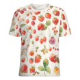 thumbnail image 5 of Various Fruits Women's T-Shirt Short Sleeve T Shirts Tops Tee Ladies Loose T, 5 of 6