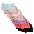 thumbnail image 4 of Alyce Ives Intimates Boy Short Panties, XL, Pastels 2, 12 Pack, 4 of 7