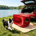 thumbnail image 5 of BBilaBu Fashions Portable, Collapsible,Kennel Travel Cat and Dog Crate 36.2*20.5*20.5Inch, 5 of 6