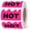 Fluorescent Pink, variant on 500pcs Rave Hot Stickers 2 x 1-1/5 Inch Fluorescent Red, Hot Flame Fire Shape Labels, Marking Popular Items for Party, Restaurants, Spicy Food (Fluorescent Red)