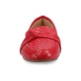 thumbnail image 6 of Journee Womens Marci Slip On Round Toe Loafer Dress Flats, Widths Available, 6 of 10