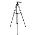 thumbnail image 2 of RedLine 7518-3 Professional Video Tripod with F18-3 Fluid Head + Redline D3 Universal Folding Dolly, 2 of 8