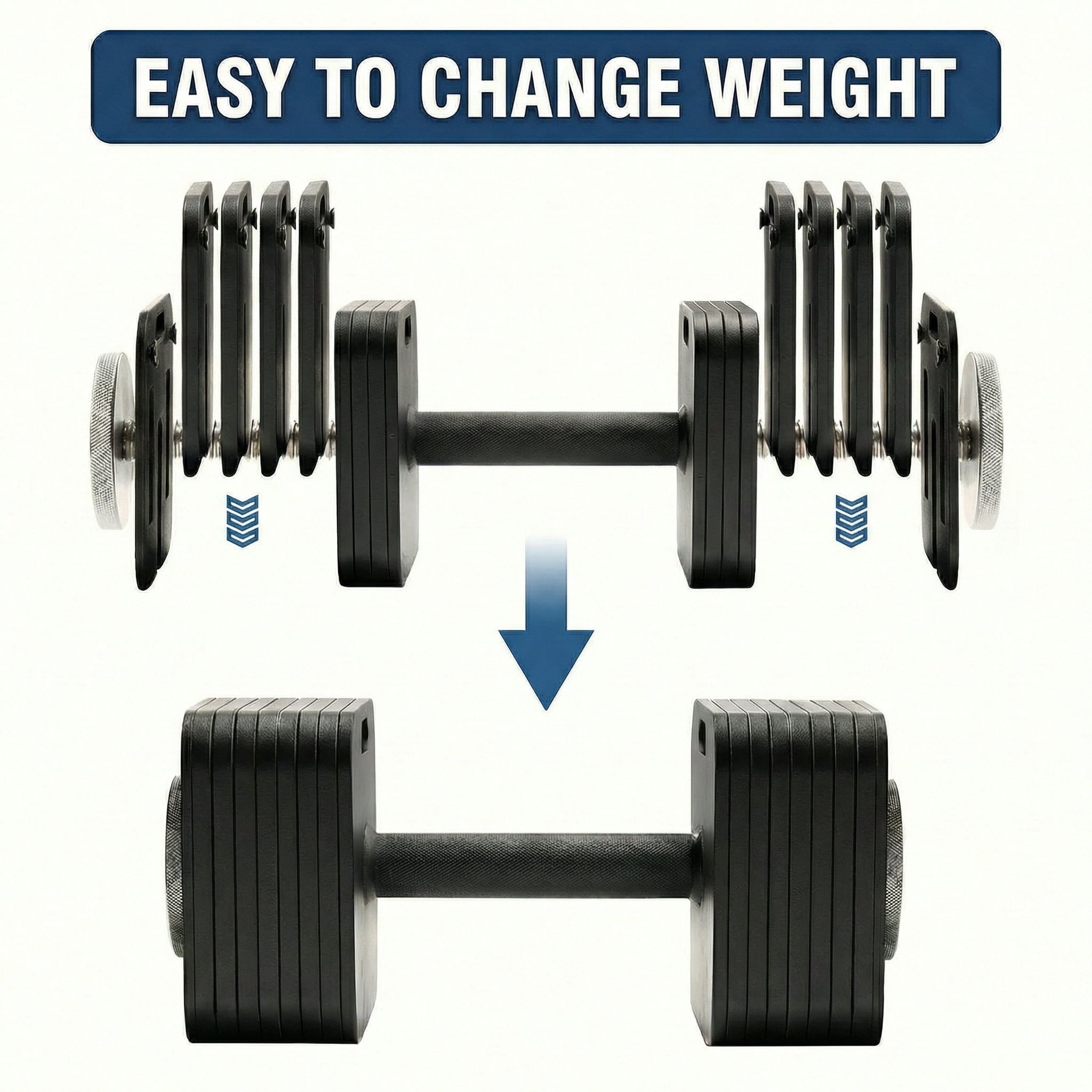 Eisenlink 6 Pieces 5lb Adjustable Dumbbell Weight Plates