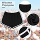 thumbnail image 2 of Paquete de 5 pantalones cortos de algodón para mujer, Yoga, danza, pantalones cortos deportivos, pantalones cortos deportivos de verano, ciclismo, senderismo, deportesXXL, 2 of 5