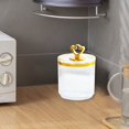 thumbnail image 4 of Airtight Plastic Storage Jars with Lids, Clear Kitchen Pantry Containers for Snacks/Candy/Cotton Balls, Stackable Food-Grade Jars, 4 of 6