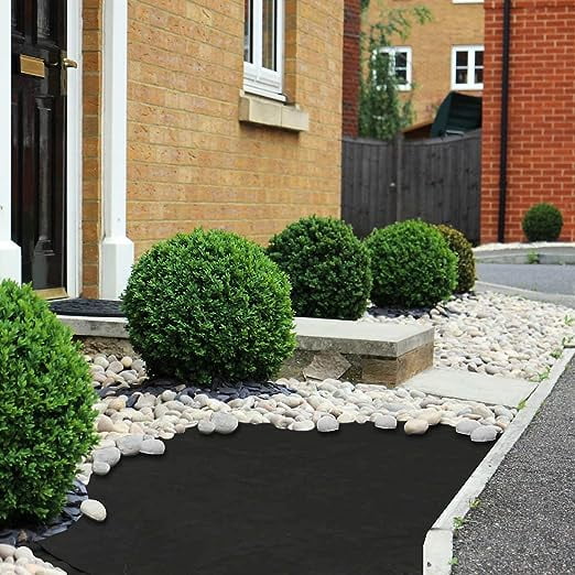 3FT*180FT Premium Garden Weed Barrier Landscape Fabric Durable & Heavy-Duty Weed Block, Easy Setup & Superior Weed Control (3.2oz-3ft*180ft)