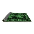 thumbnail image 2 of Ahgly Company Indoor Rectangle Medallion Emerald Green French Area Rugs, 7' x 10', 2 of 4