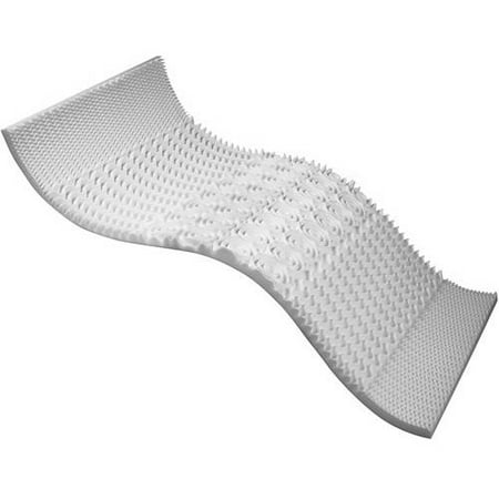 Best Mainstays 1.25" Convoluted Foam Topper deal Best Mainstays 1.25" Convoluted Foam Topper deal