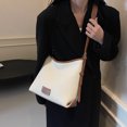 thumbnail image 4 of Bolso bandolera de hombro de gran capacidad y exquisito diseño de nicho de alto valor para mujer, de moda femenina, nuevo, 2025, 4 of 5