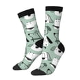 thumbnail image 1 of Fotbe Puppy Calcetas Largas con Estampado para Hombre y Mujer – Calcetas de Compresión Transpirables y Elásticas, Viajar y Uso Diario Talla 5-11, 1 of 6