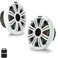 thumbnail image 1 of Altavoces marinos KICKER KM 6.5, color blanco, 65 W, RMS, 195 W, pico de 4 ohmios, 1 of 6