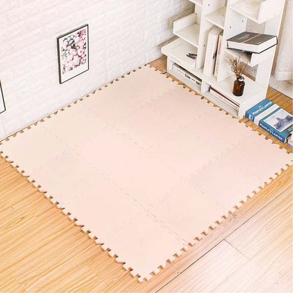 Carpet Spliced Foam Floor Mat-9* Floor Mat Eva Polyester Carpet