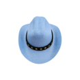 thumbnail image 2 of Dog Cowboy Hat | Sky Blue Western Pet Hat | Pet Accessory for Small Medium Dogs Cats | Holiday Gift for Pet Owner | Felt Cowboy Hat for Photo Shoots and Parties, 2 of 8