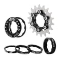 thumbnail image 2 of koolsoo 18T Single Speed Cassette Set Conversion Kit wheel Adapter Component Kit Black, 2 of 9
