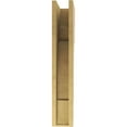 thumbnail image 4 of 5"W x 10"D x 30"H Thin New Brighton Rough Cedar Woodgrain TimberThane Corbel, Primed Tan, 4 of 6