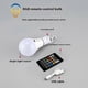 thumbnail image 2 of E27 RGB Rechargeable Light Bulb with Remote Control and Timer Dimmable Touch Control 2700, 2 of 5