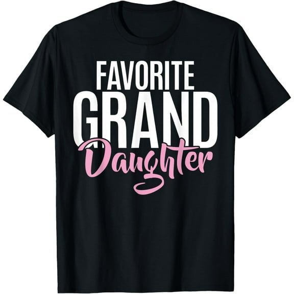 Playful Comfort Tee - Favorite Granddaughter T-Shirt