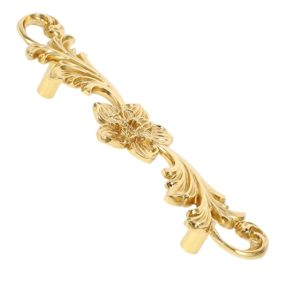 OUNONA  Furniture Handle Cabinet Hardware Knob Door Handle Metal Drawer Pull Handle