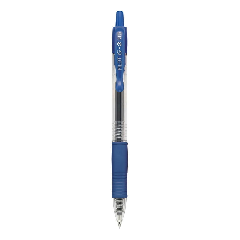 Pilot, G2 Premium Gel Roller Pens, Extra Fine Point 0.5 mm,  Pack of 12, Blue : Everything Else