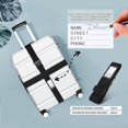 thumbnail image 5 of ShenMo 2 Pack Luggage Strap Adjustable Suitcase Strap with ID Tag, Travel Accessories Suitcase Strap for Secure Closure, 5 of 5