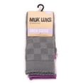 thumbnail image 3 of MUK LUKS Women's Dream Step Crew Socks, 4-Pack, OSFM, 3 of 6