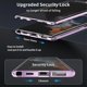 thumbnail image 2 of Funda magnética para Samsung S24 Ultra/S24 Plus/S24, parachoques de metal de vidrio templado de doble cara con Saf, 2 of 5