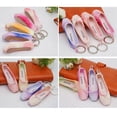 thumbnail image 4 of WINDLAND Colorful Ballet Shoes Keychain Unique Keyrings for Ballet Aficionados Silk Mini Pointe Shoes Pendant Key Accessories, 4 of 12