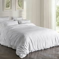 thumbnail image 2 of 100% Organic Cotton Wrinkle Resistant Solid Duvet Set, 2 of 7