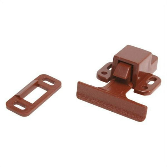 RV Designer H227 - Brown Plastic Concealed Positive Door Catch