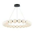thumbnail image 6 of Trans Globe Lighting Mdn-1592 Nightingale 35" Wide Led Ring Chandelier - Gold, 6 of 7