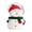 Snowman#A, variant on 4.2x3 Inch Christmas Character Snow Globe Resin Base Swirling Snow Desktop Seasonal Ornament Holiday Home Decor GiftSnowman#B)