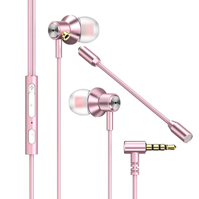 TopLLC Draagbare Dynamische In-Ear Wired Headphone Gaming Headset Met Mic
