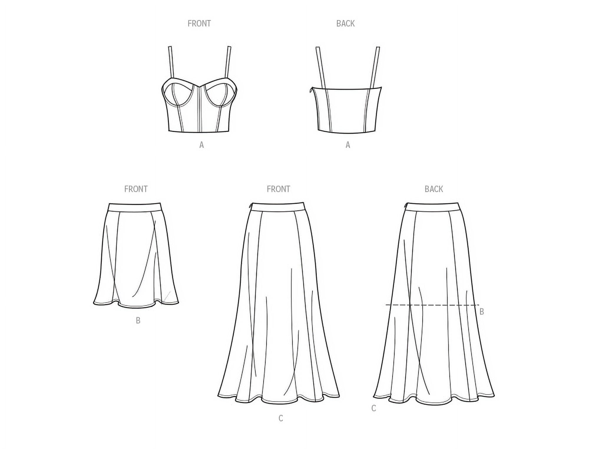 Simplicity Sewing Pattern 9894 - Misses' and Women's Top and Simplicity Sewing Pattern 9894 - Misses' and Women's Top and
