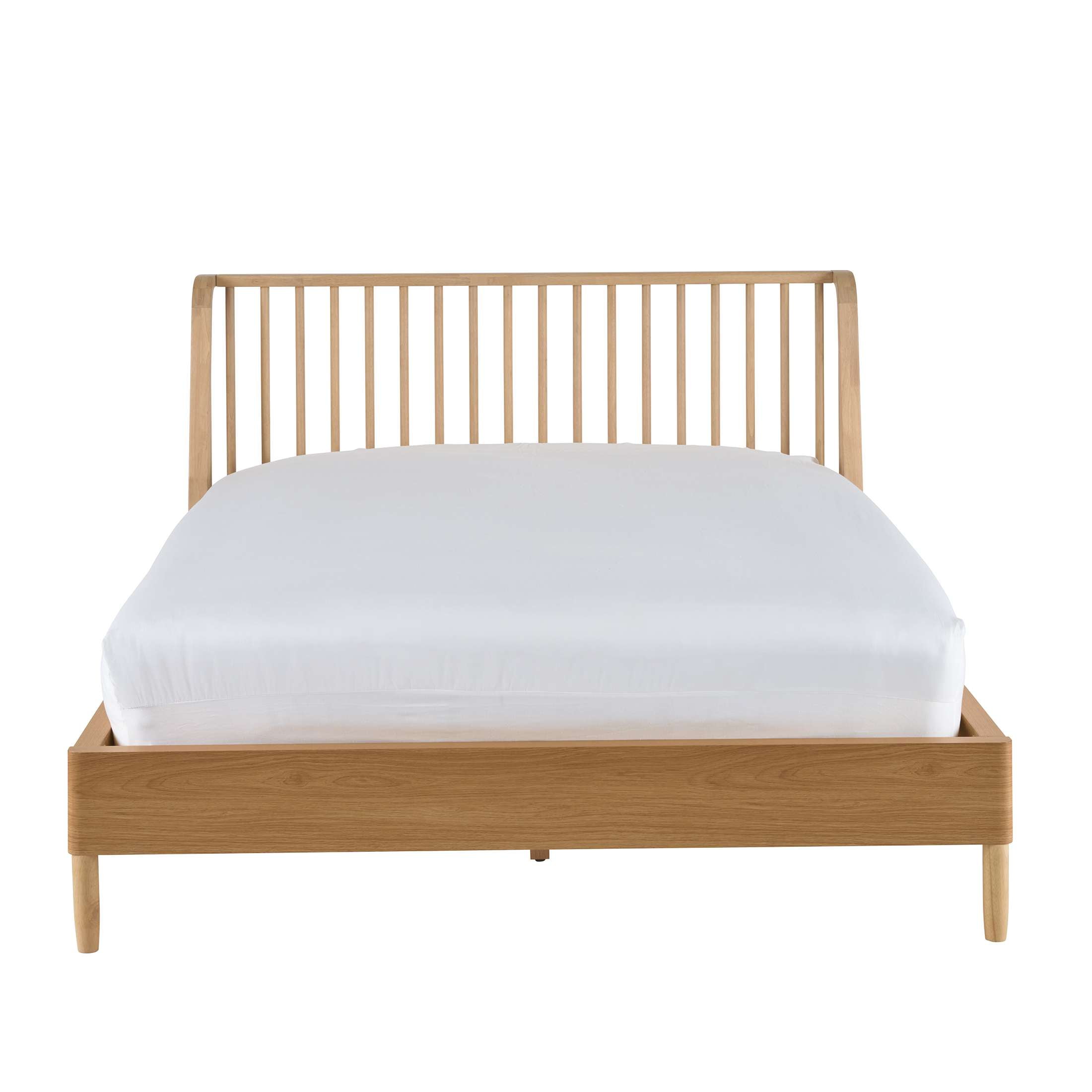 Better Homes & Gardens Lillian Spindle Bed, Queen, Natural Pine Finish
