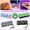As shown, variant on Keyboard Stress Relief Toy 4 Key Backlit Clicker Keychain, Portable Mechanical Key Click Toy with Light Up Keys, Compact Sensory Gift for Teens and Adults Black