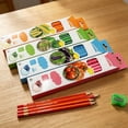 thumbnail image 7 of Meiiso 12-Pack Top Erasers Pencil Kit (Includes Pencil Sharpener), Easy Hold Grip, for Sketching, Office Pencils, 1 Set, Pencils, Office Stationery, Writing Supplies, 7 of 7