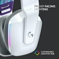 thumbnail image 6 of Logitech G733 LIGHTSPEED Wireless Gaming Headset with suspension headband, LIGHTSYNC RGB, Blue VO!CE mic technology and PRO-G audio drivers, White, 6 of 13