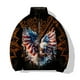 thumbnail image 5 of Abrigo elegante con estampado de águila para hombre, abrigos de invierno, parkas para hombre, modernas y versátiles, cómodas y cálidas, chaquetas deportivas de ocio para hombre, 5 of 5