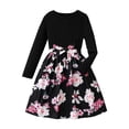 thumbnail image 2 of LOVZFMLL Robe Imprimée pour Filles, Col Rond, Manches Longues, Saint-Valentin, 2 of 9