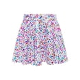 thumbnail image 1 of Jizyo Girls Shiny Metallic Short Skirt Cheerleading Dance Leopard Print Ruffled Halloween Cosplay Dress Colorful XS, 1 of 7