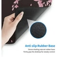 thumbnail image 5 of Sakura Cherry Blossom Extended Gaming Mouse Pad Non-Slip Rubber Base Pink Large Mousepad 31.5x11.8in with Stitched Edge Waterproof Flower Keyboard Pads Black Desk Laptop Mats for Work/Game/Office, 5 of 6
