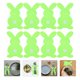 thumbnail image 5 of 8 fundas para cubiertos de Pascua, bolsa para cubiertos, porta cubiertos con forma de conejo., 5 of 5