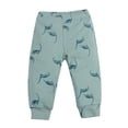 thumbnail image 2 of Beilxfa 2-Pack Unisex Baby Toddler Elastic Jogger Pants 100% Cotton Bottoms For 0-24M Baby Boys & Girls Spring Summer Trousers, 2 of 6