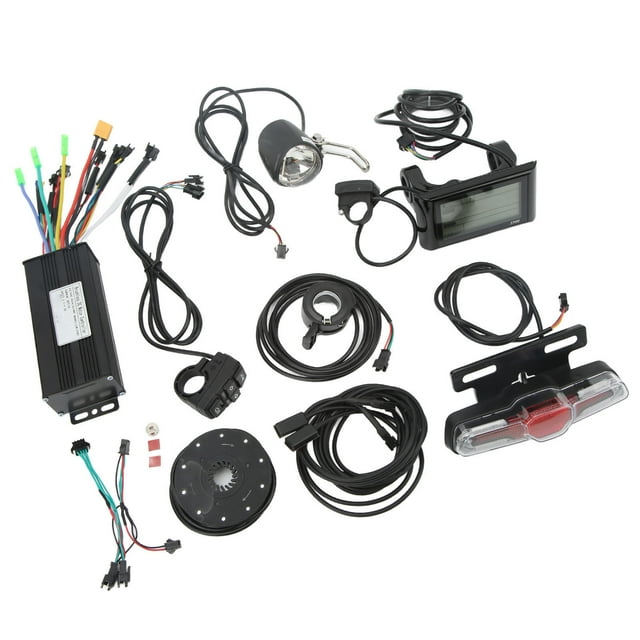 Electric Bike Conversion Kit, 750W-1000W Motor Electric Bicycle Conversion Kit Headlight Panel For DIY Parts