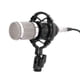 thumbnail image 1 of Micrófono de condensador de audio profesional, micrófono de grabación de sonido de estudio con soporte antichoque, 1 of 8