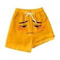 thumbnail image 4 of Boys Swim Trunks With Prints Beach Shorts Kids Summer Pool Party Play Clothes, 4 of 4