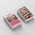 thumbnail image 2 of 55 unids/set Kpop Twice Itzy Mamamoo terciopelo rojo Aespa Iu Lisa Ive Lomo tarjetas nuevo álbum de fotos The Feels tarjeta fotográfica de alta calidad, 2 of 2