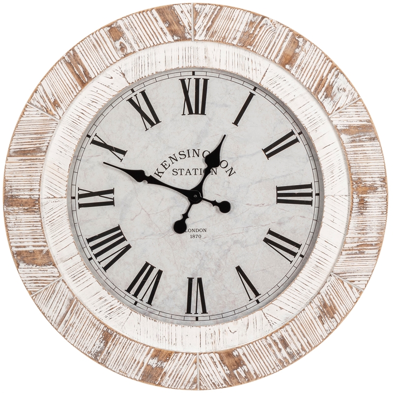 Prime Time Clock Metal Gray