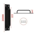 thumbnail image 2 of 2pcs Door Handle Aluminum Alloy Window Cabinet Balcony Sliding Door Pull Punch-Free Pull Closet Furniture Hardware, 2 of 8
